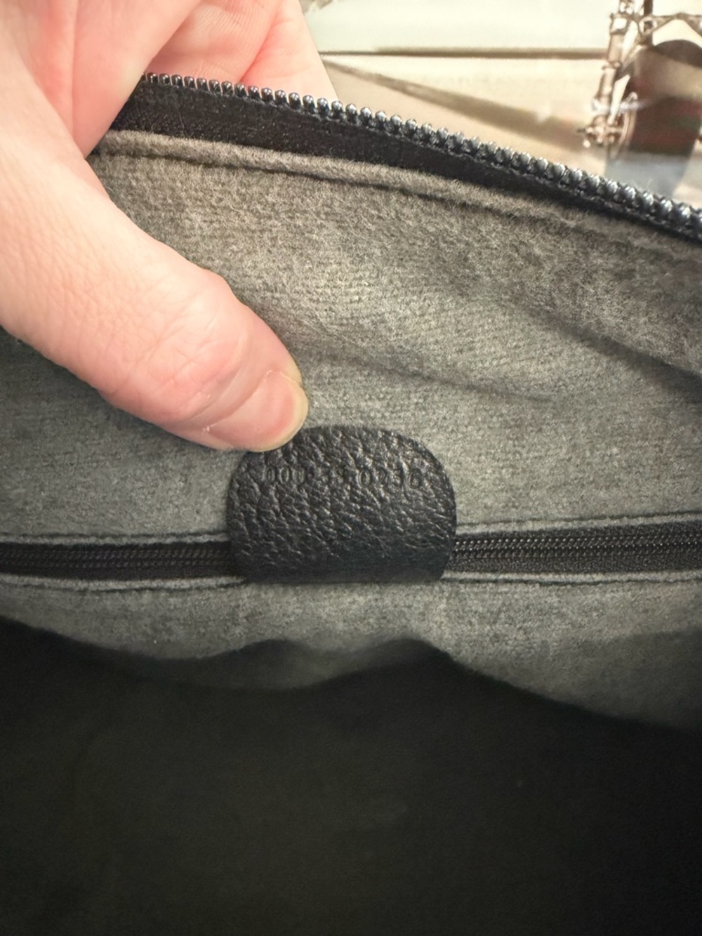 Vintage GUCCI Black Monogram Boston Bag - Picture 8 of 13